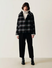 Part Two - Celly Jakke - Dark navy Check