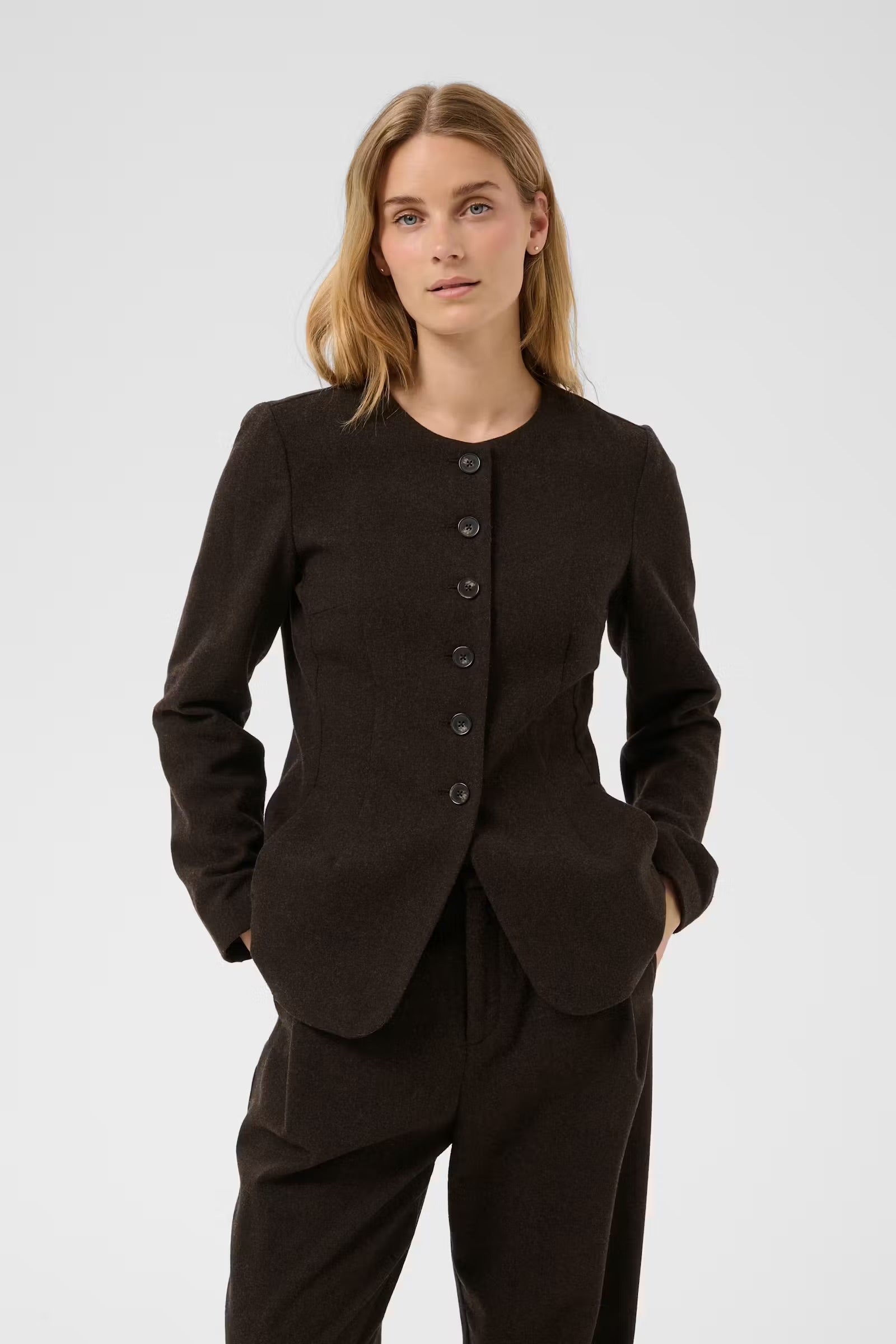 Part Two - CelinnPW Jacket - Mole Melange
