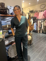 BB - Astero Zalli Pant - Midnight green