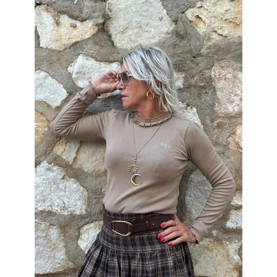 Gaspar - Fresno Rib Bluse