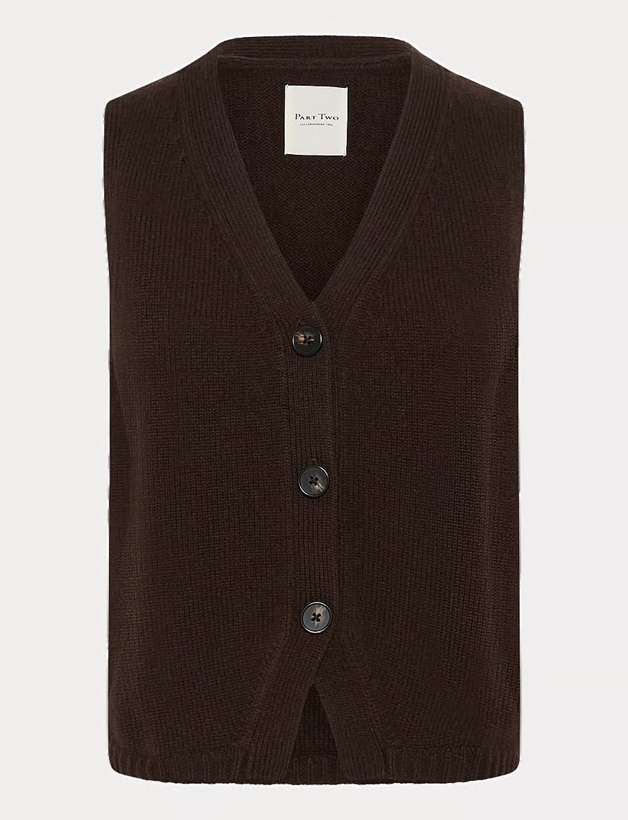 Part Two - Sylvia Waistcoat - Walnut