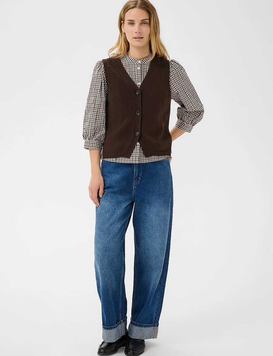 Part Two - Sylvia Waistcoat - Walnut