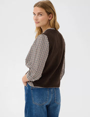 Part Two - Sylvia Waistcoat - Walnut