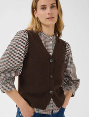 Part Two - Sylvia Waistcoat - Walnut