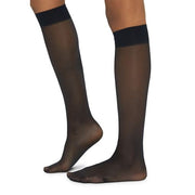 Wolford - Satin Touch 20 knæstrømpe - Admiral/blå