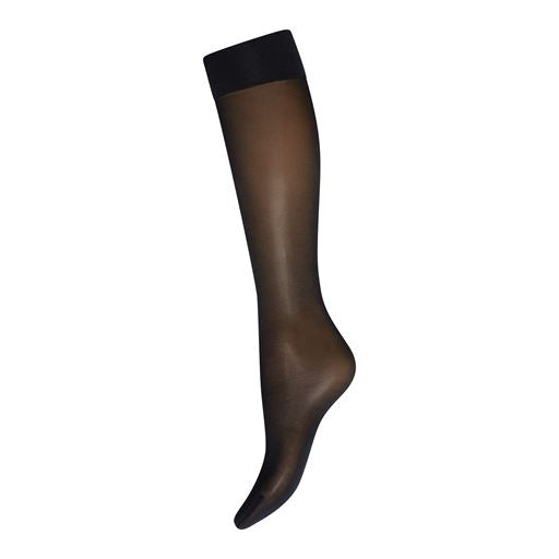 Wolford - Satin Touch 20 knæstrømpe - Admiral/blå