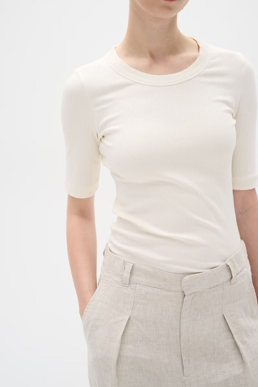 In Wear - DagnalIW T-shirt - Whisper white