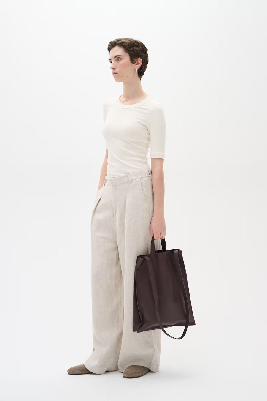 In Wear - DagnalIW T-shirt - Whisper white