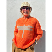 Gaspar - Pisa Long Pullover - Orange