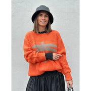 Gaspar - Pisa Long Pullover - Orange