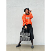 Gaspar - Pisa Long Pullover - Orange