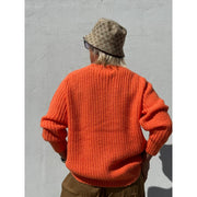 Gaspar - Pisa Long Pullover - Orange