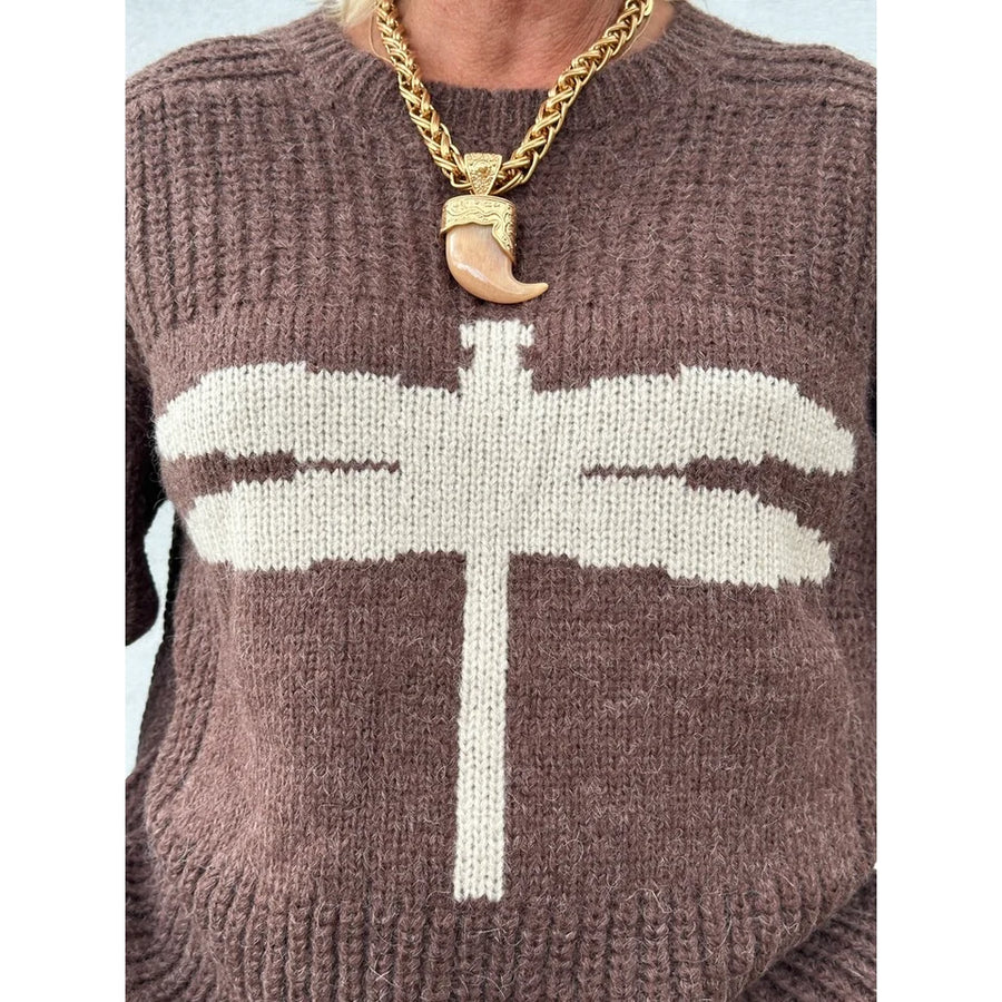 Gaspar - Pisa Long Pullover - Brown