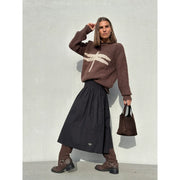 Gaspar - Pisa Long Pullover - Brown