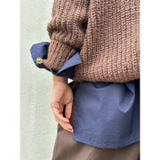 Gaspar - Pisa Long Pullover - Brown