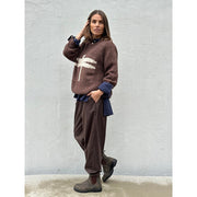 Gaspar - Pisa Long Pullover - Brown