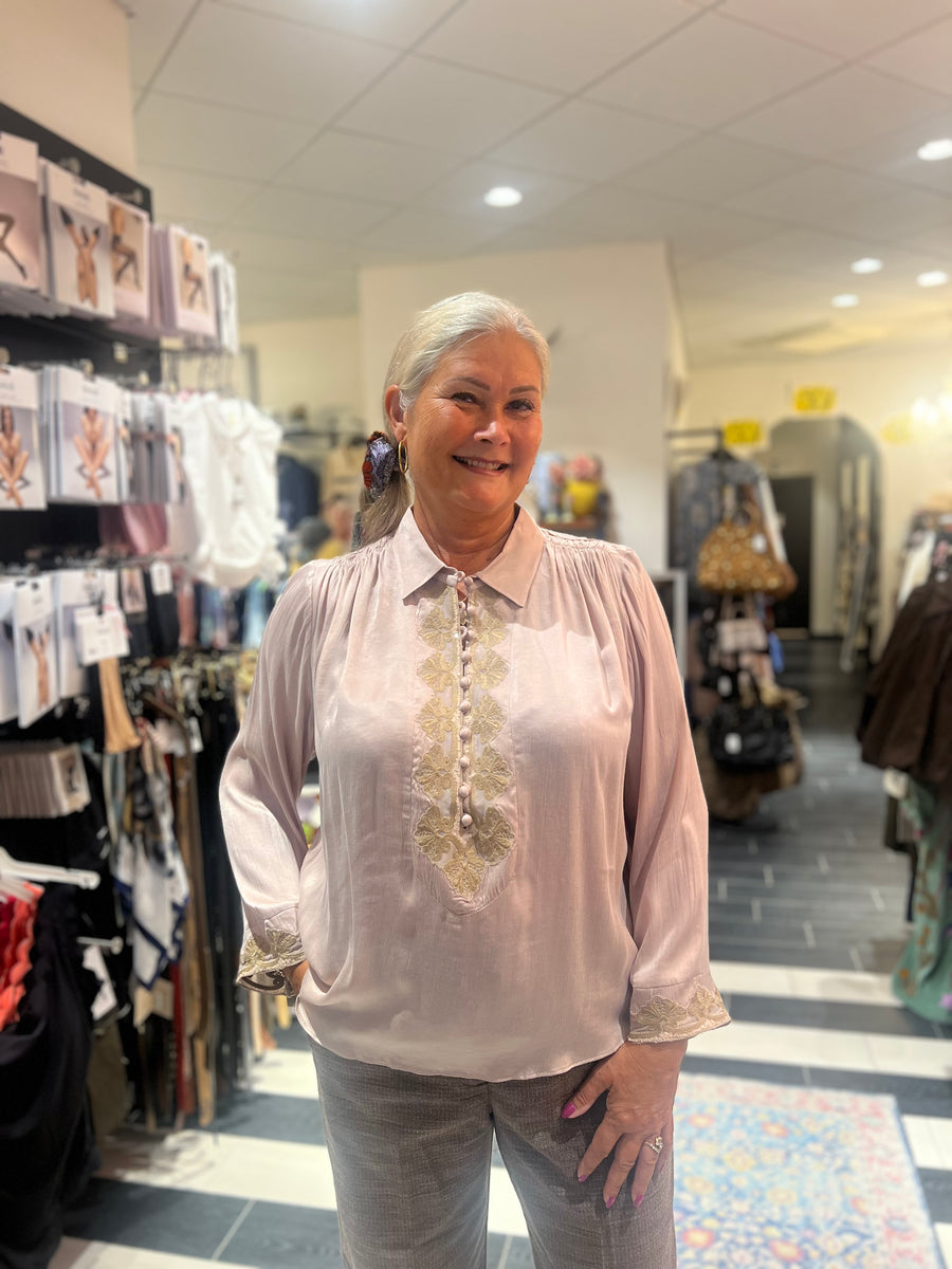 Gustav - Sikka blouse - Nougat