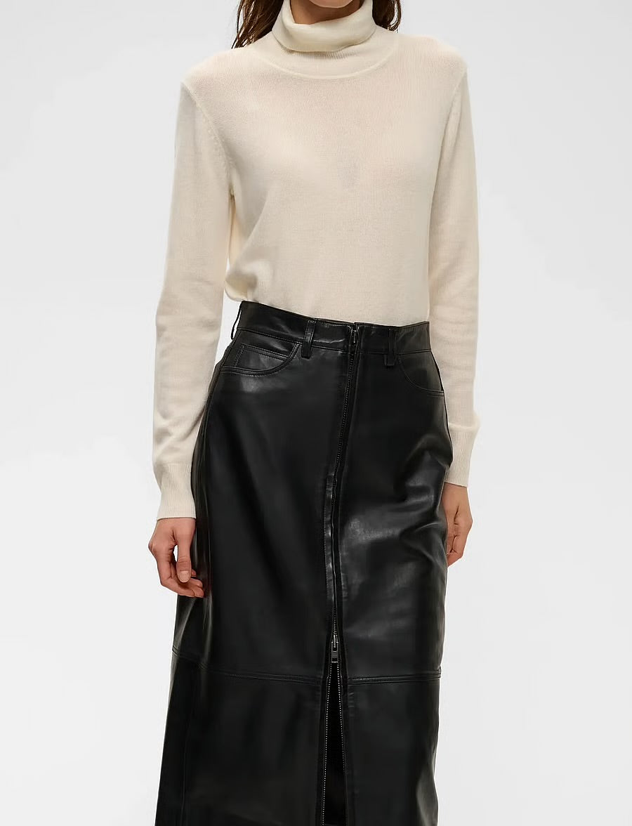 InWear - JokoIW Leather Skørt