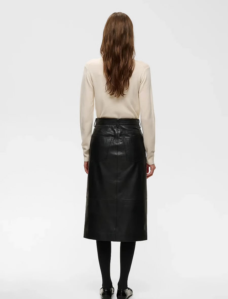 InWear - JokoIW Leather Skørt