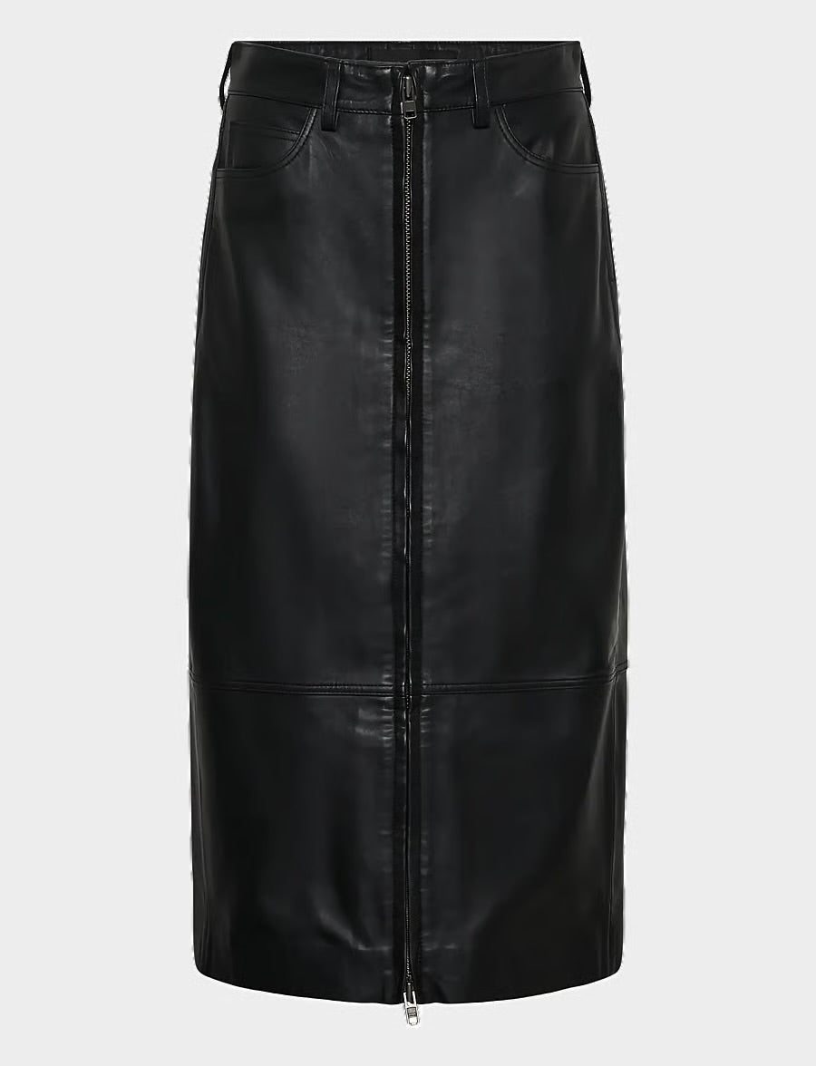 InWear - JokoIW Leather Skørt