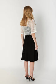 Bruuns Bazaar - Sueda Irene skirt - Sort