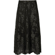 PBO - Ello Lace Long Skirt - Sort
