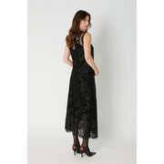 PBO - Ello Lace Long Skirt - Sort