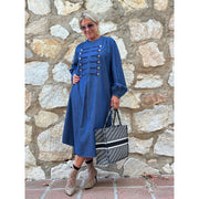 Gaspar - Luna Zip dress - Blue