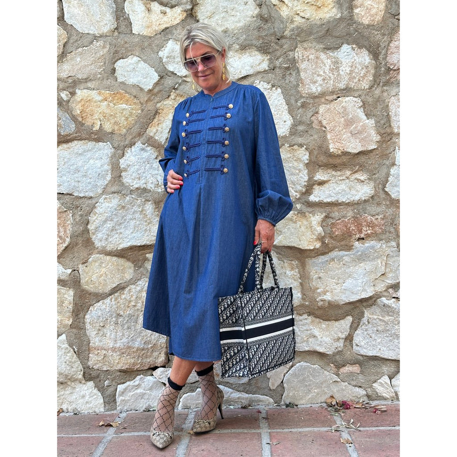 Gaspar - Luna Zip dress - Blue