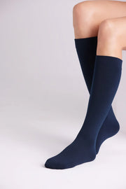 Ysabel Mora - Knee High Thermo Socks - Marine