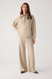 Ysabel Mora - pants - Melange beige