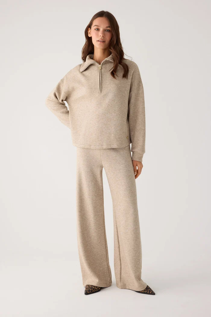 Ysabel Mora - pants - Melange beige