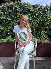 CostaMani - Vintage tee - hvid