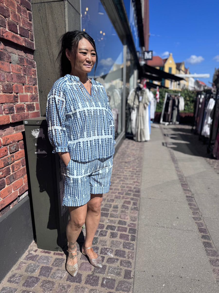 Costa Mani - Blake blouse - blue
