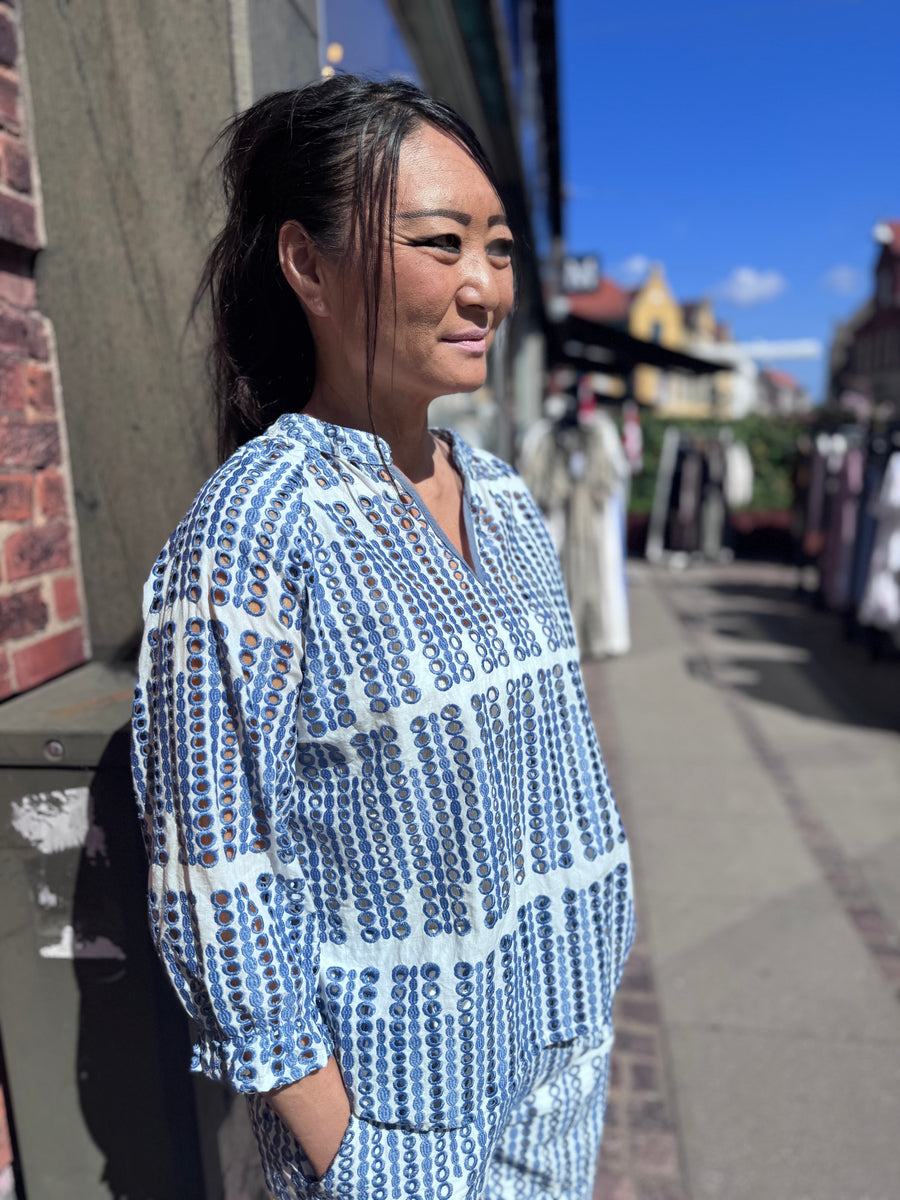 Costa Mani - Blake blouse - blue