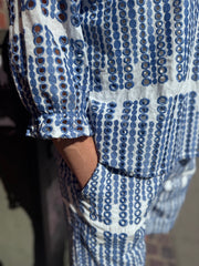Costa Mani - Blake blouse - blue