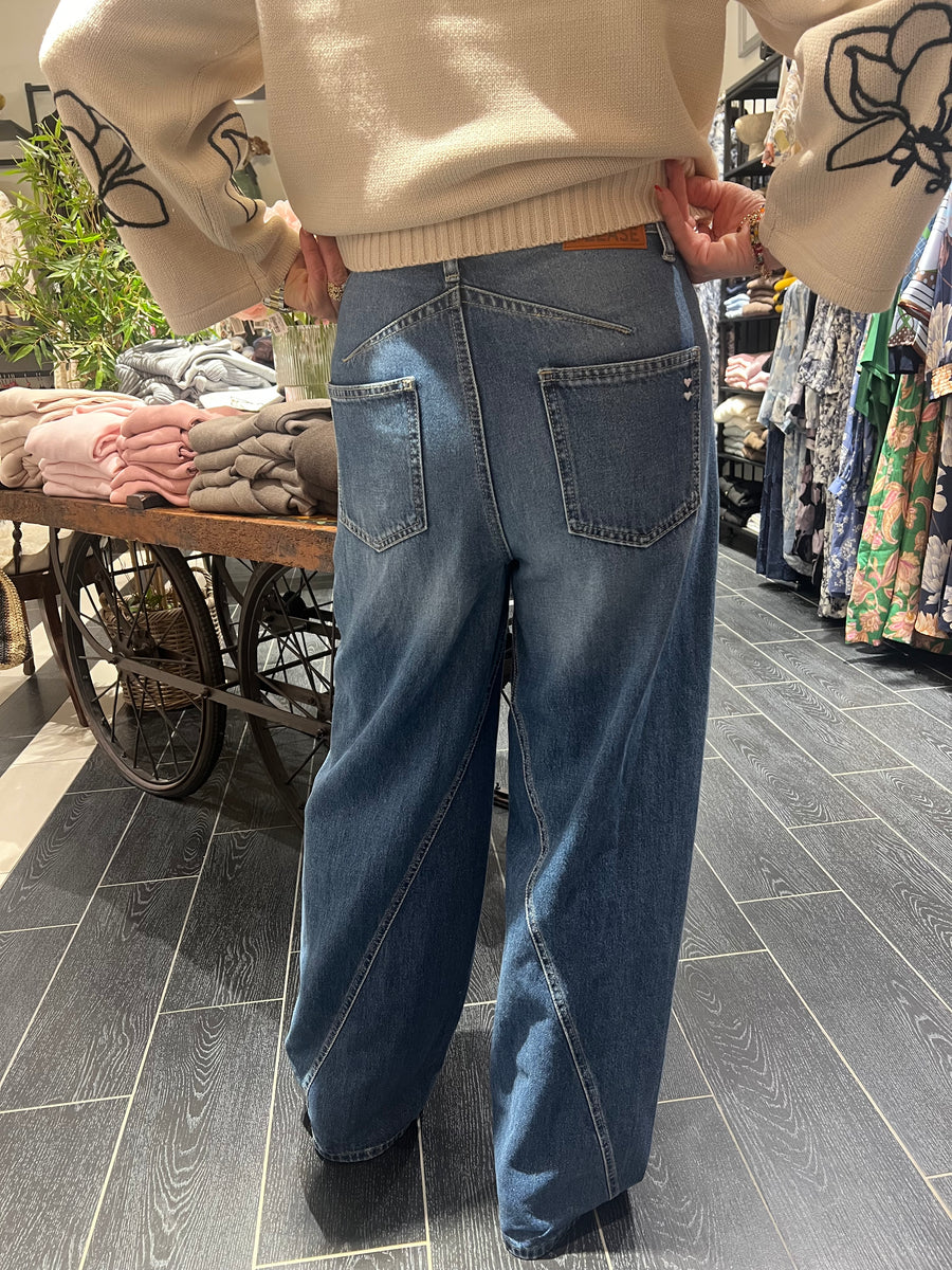 Please Jeans - Blu Denim - P30ESFW9X