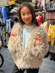 By Mauritius - 2WNady Woman jacket short/standard - Taupe