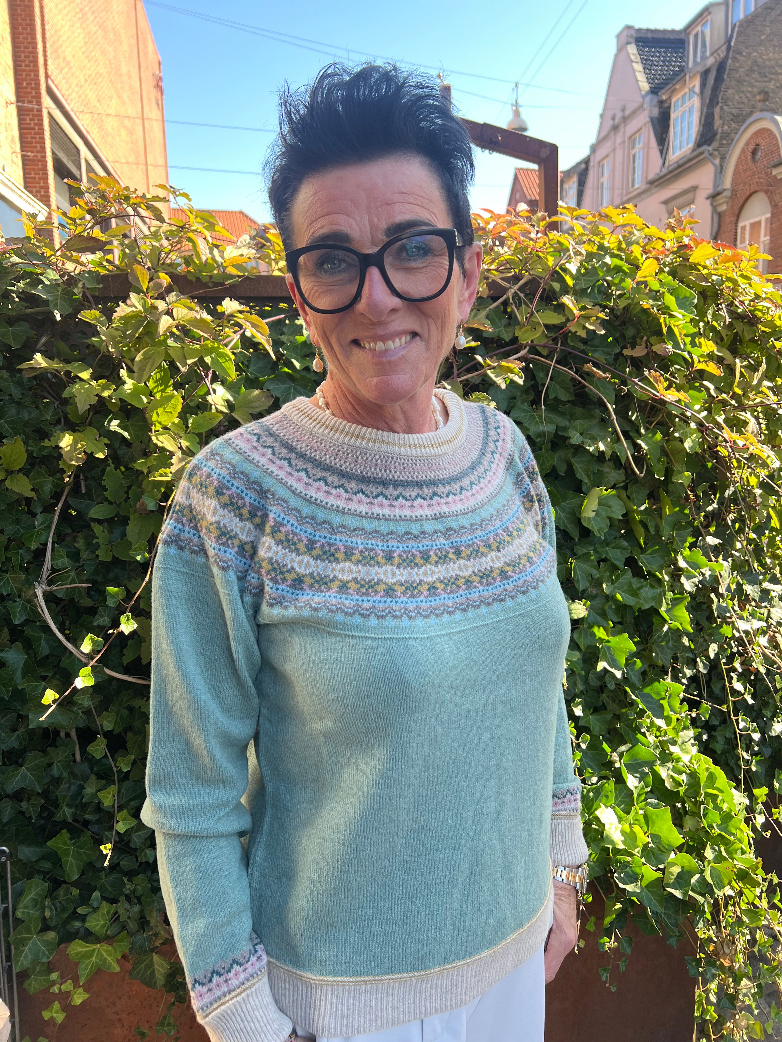 Eribe - Alpine Short sweater - Sage