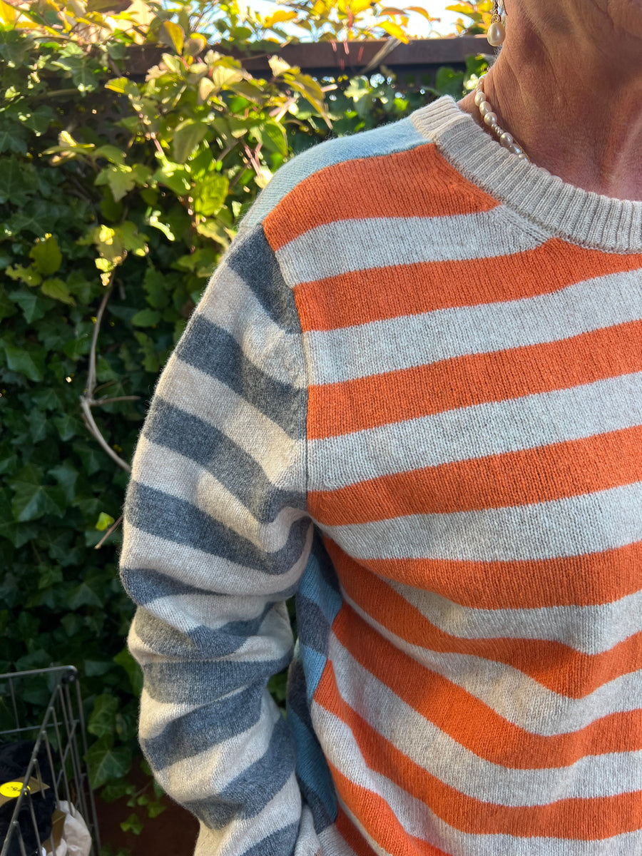 Eribe - Stobo stripe sweater - coorie