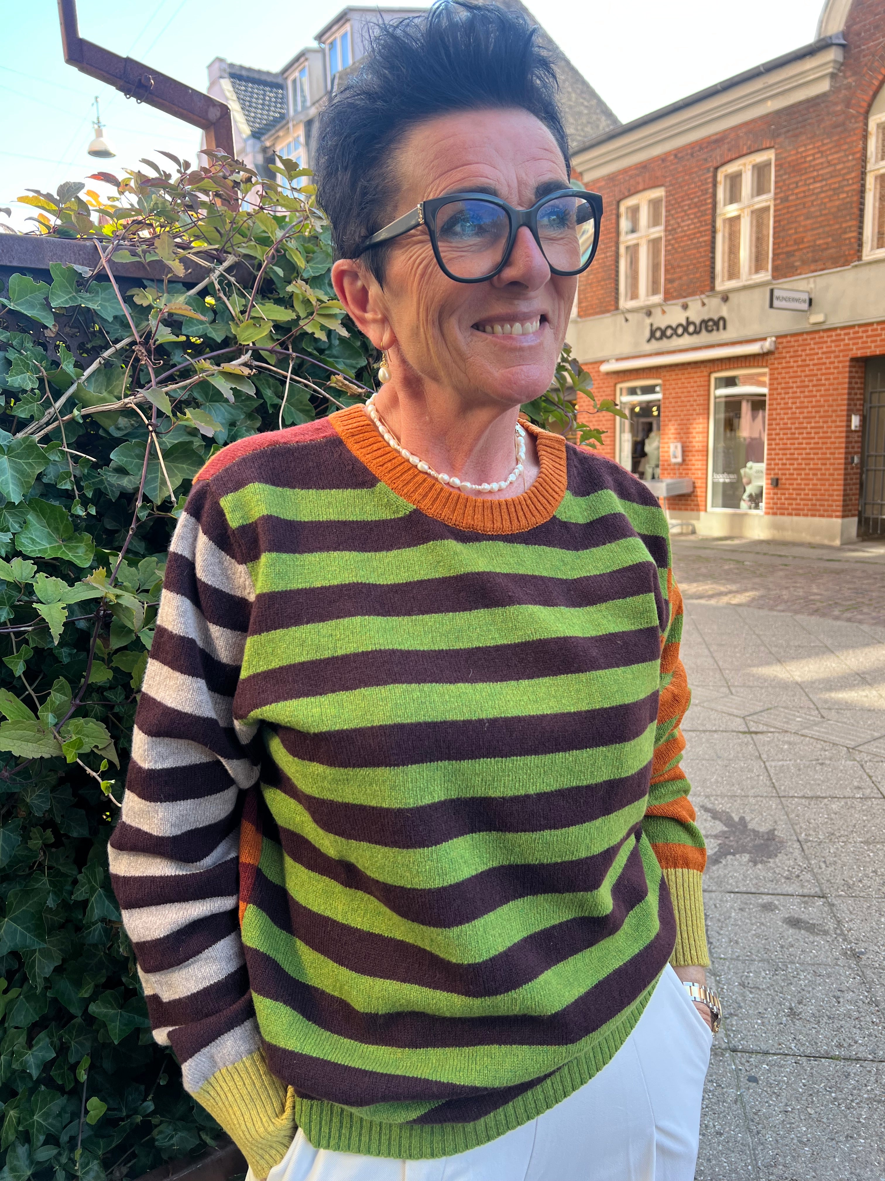 Eribe - Stobo stripe sweater - Dapper