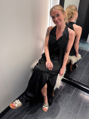 Dea Nattie halterneck - sort