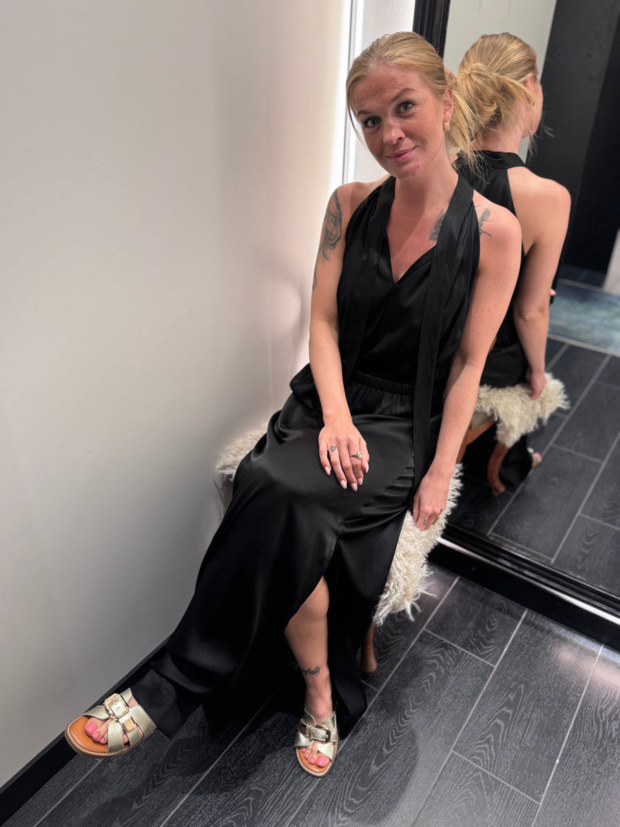 Dea Nattie halterneck - sort