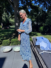 Moliin Copenhagen - Olivette dress - Evening blue