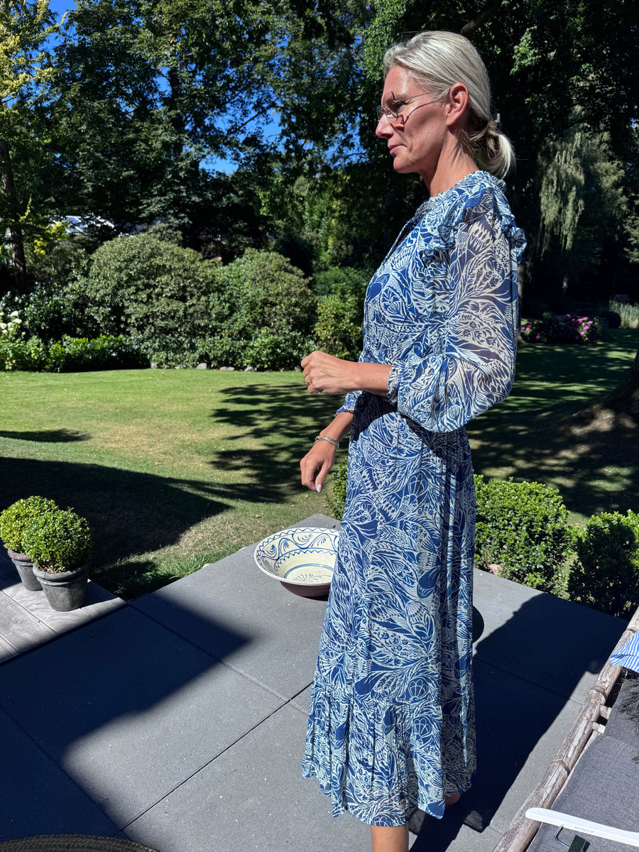 Moliin Copenhagen - Olivette dress - Evening blue
