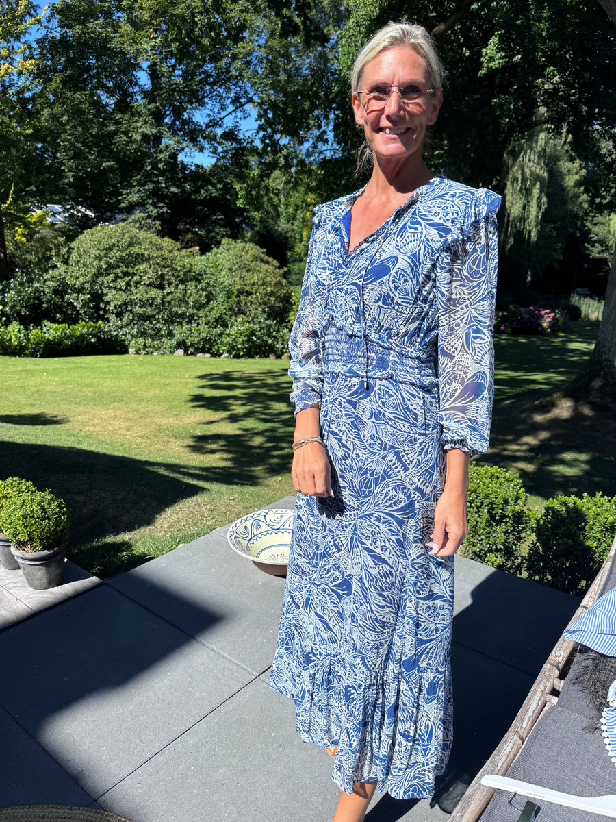 Moliin Copenhagen - Olivette dress - Evening blue