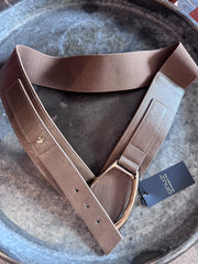 Qnuz - Elastic belt - Marron