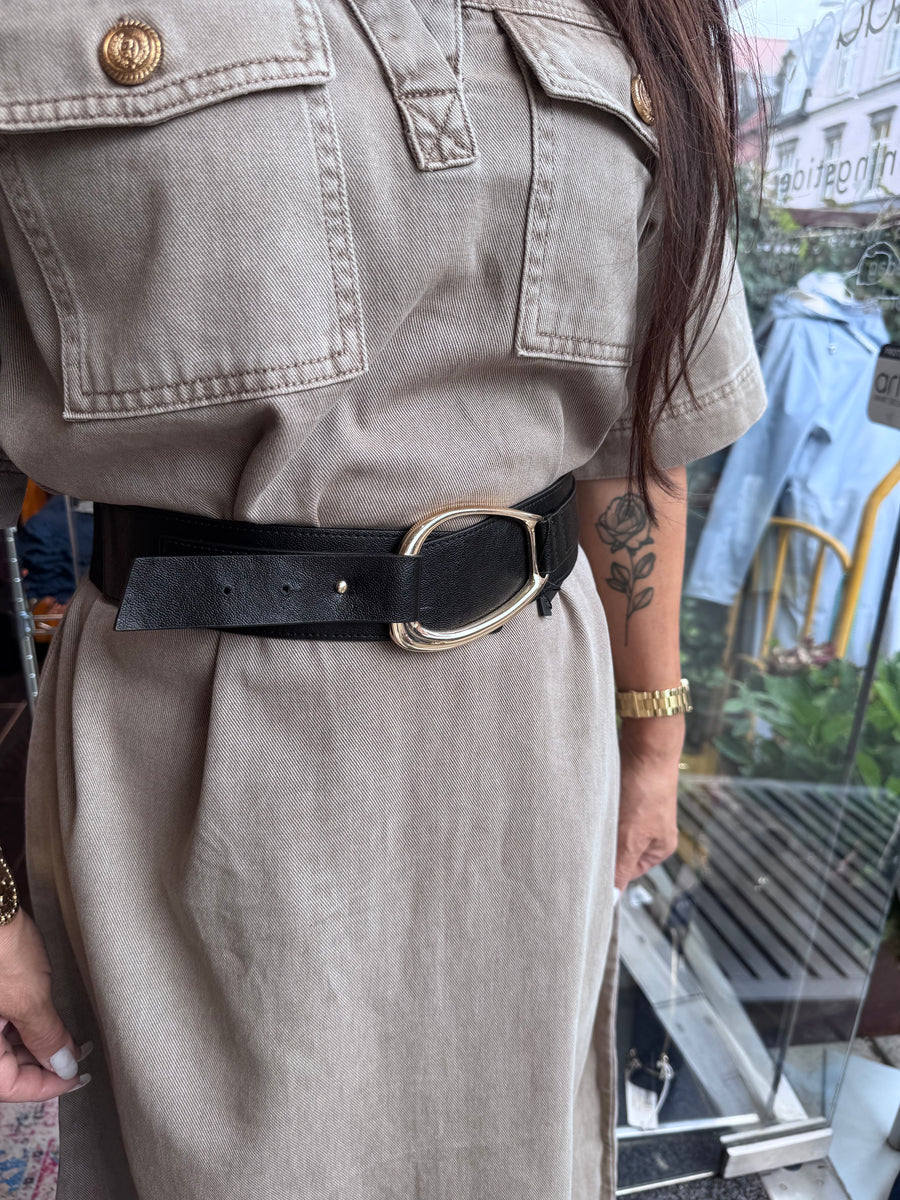 Qnuz - Elastic belt - Black