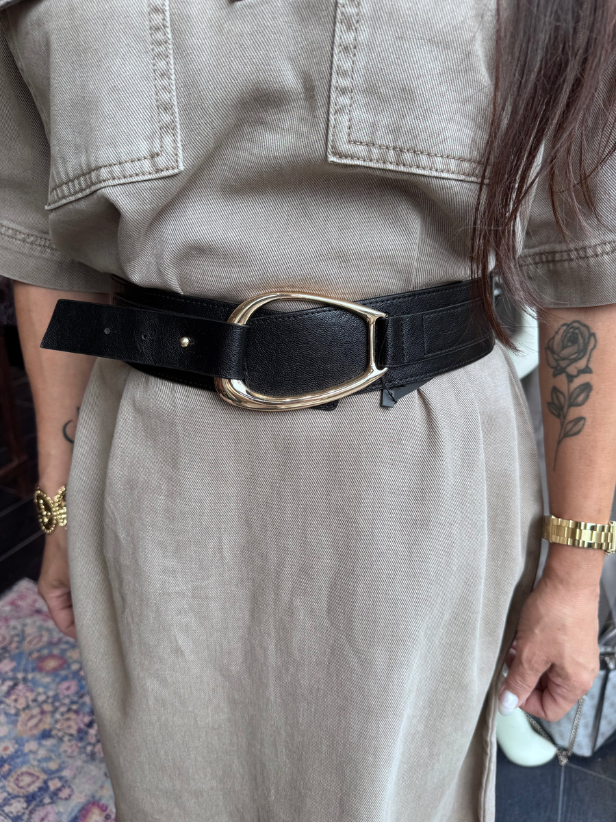 Qnuz - Elastic belt - Black