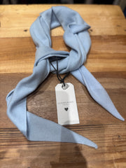 Lundgaard - Cashmere scarf - lys blå
